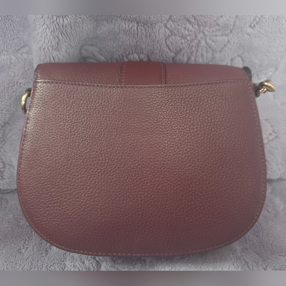 Coach Georgie Saddle Bag In Colorblock - Picture 2 of 5